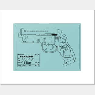 Blade Runner PKD - Light Blue Posters and Art